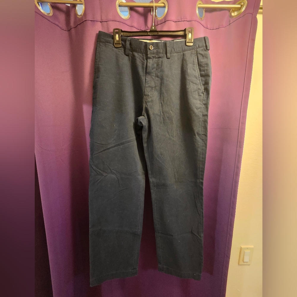 Dark Blue Polo Mens Dress Pants